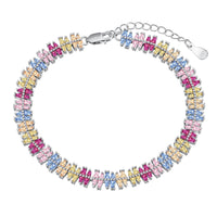 Sparkling Exquisite Multi Cut Party Bracelet