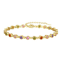 Sparkling Exquisite Round Cut Party Bracelet